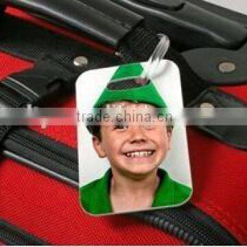 smile luggage tag in travel case(M-PT315)