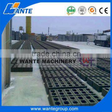 WANTE BRAND top selling product QT8-15 fully automatic concrete hollow block making machine line