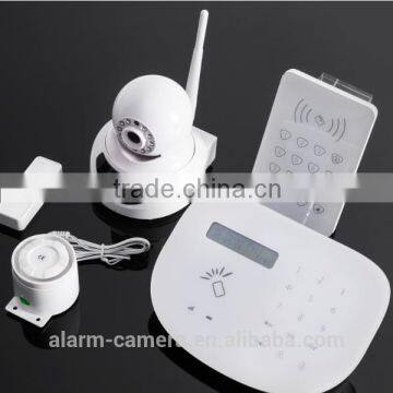 2016 Newest self defense smart GSM security alarm system with download google play store and apple store APP +home automation