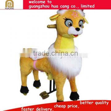 Shopping mall coin operated animal mechanical horse ride for Asia/ Africa/America market