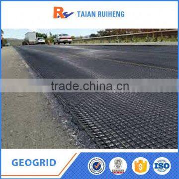 Polyester Geogrid 120-120KN/M For Road Protection CE Iso