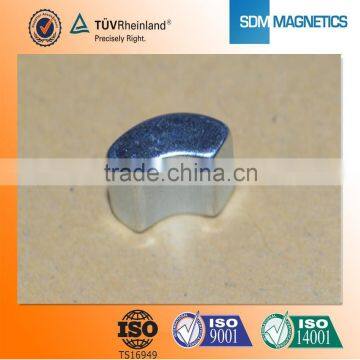 High Gauss Holding Arc Ferrite Magnet for Motor Hollow Magnet N35 photo-6