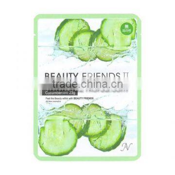 [ Beauty Friends II ] Cucumber face mask sheet