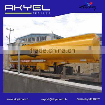 3-axle 50cbm Chemical Liquid Transport Tanker Truck Semi Trailer