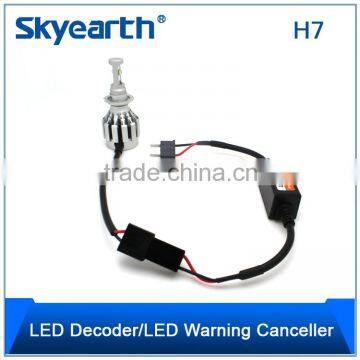 H7 Led car headlight led decoder,H7 decoder types