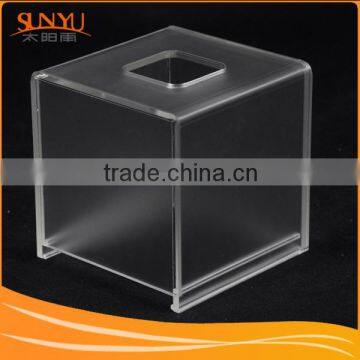 Clear Cube Contracted Tissue Paper Storage Acrylic Box
