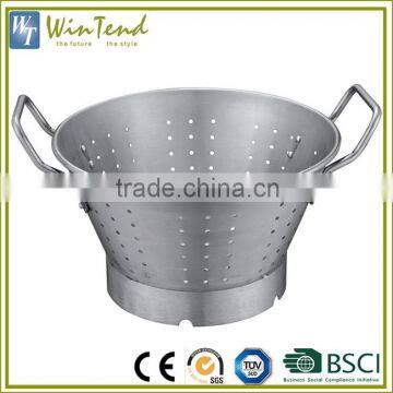 Kitchen basket strainer commerical stainless steel food fruit colander
