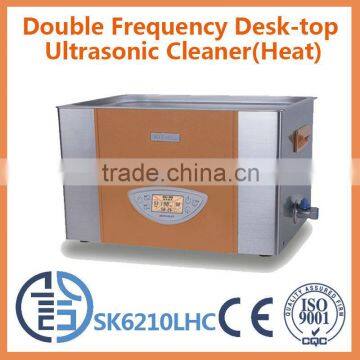 35kHz/53kHz Adjustable Power Double frequency Ultrasonic Cleaner SK6210LHC 10.5L