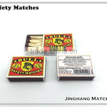 match bull safety matches box china exporter