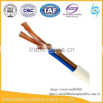 PVC Insulated Wire H05VVH2-F Cable,Power Flat Cable,PVC Flexible Cable