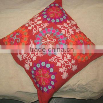 DECORATIVE SUZANI EMBRIODERY SOFA CUSHIONS, CHAIRPADS