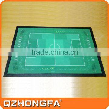 Fashion Washable Plastic Printed Anti Slip Rubber Mat