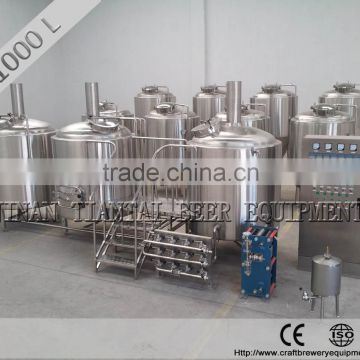 How do I start a 1000 L stainless steel two vessel microbrewery for sale