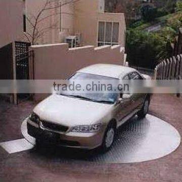 Automated car turntable for parking