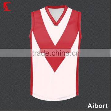 Men's sublimated AFL Jersey Sleeveless