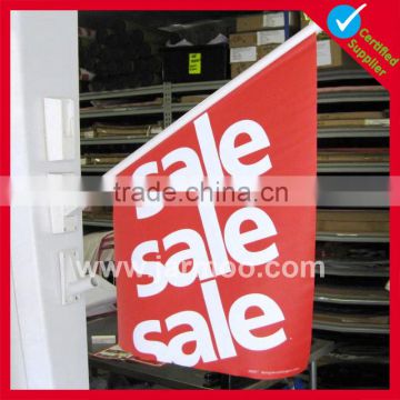 promotional PVC vertical pole flag