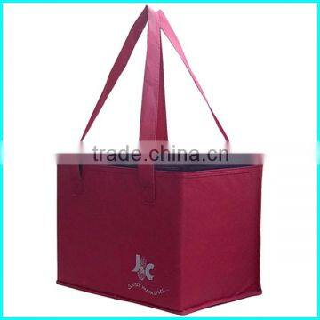 210d Polyester picnic cooler bag ,Round lunch bag