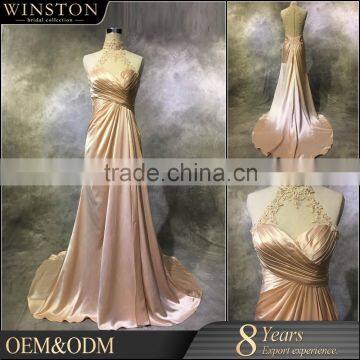 supply all kinds of high neck evening dress