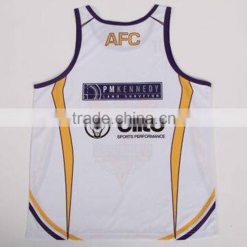 Top Sales Breathable Custom Mens Sublimated Tank Tops photo-2