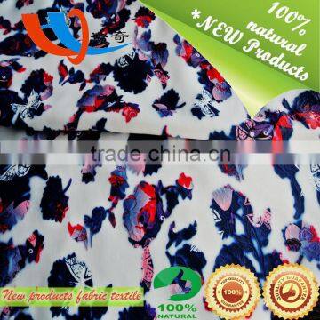 New Woman Clothing Fabric Product Made in China Shaoxing Factory 3d Print Multicolor Scuba Emboss Fabric photo-4
