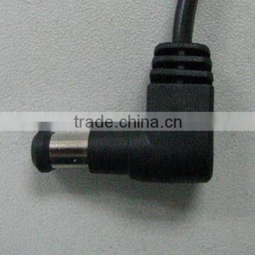 black shell 5.5mm DC power plug