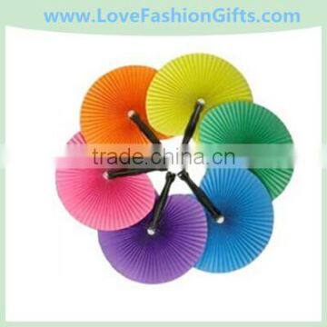 Solid Color Paper Fan