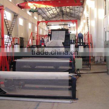 PP square mesh machine
