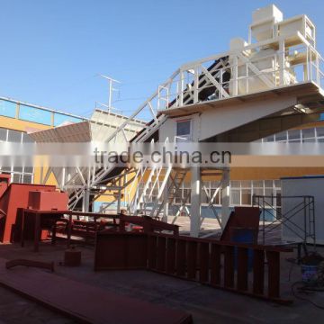 35m3/h used portable concrete mixer for sale