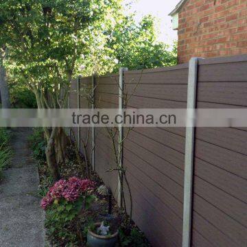 PVC privacy fence