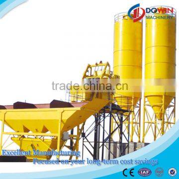 High Efficient HZS25 Concrete Mixing Plant With PLD800 Batching Machine