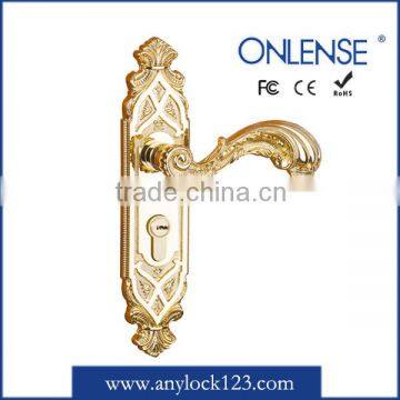 Satin finish brass lock BC0505GP