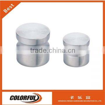 Satin Solid cylinder Satinless steel cabinet knob