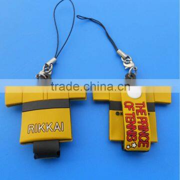 customized PVC mobile phone pendant