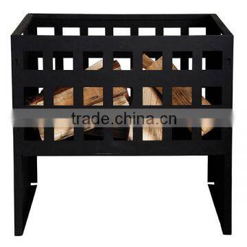 Esschert Design Square Shaped Outdoor Garden Fire Basket photo-3