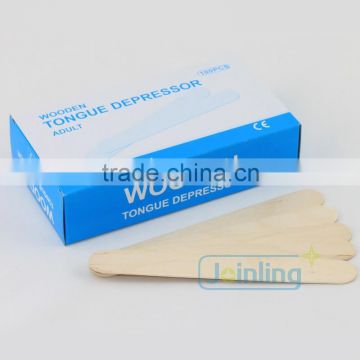 Adult Non-sterile Wooden Tongue Depressor