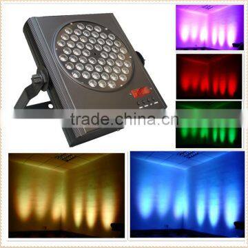 54*3W RGBWA Studio led flat panel wall light