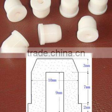 China factory custom silicone rubber plug& end cap&bottom sub&core plug