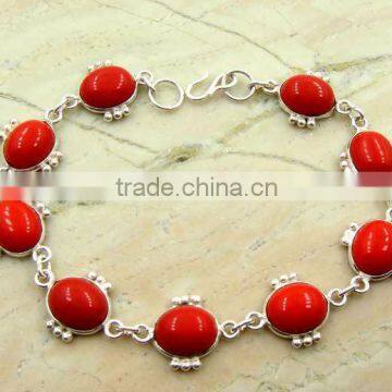 925 sterling silver CORAL BRACELETS wholesale EARRINGS