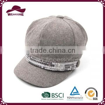 Alibaba China most popular grey french hat beret hat for sale