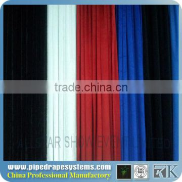 Wholesale latest material for curtain velvete in blue color for sale