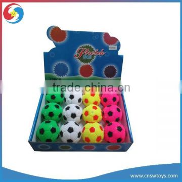 YD3206759 12PCS 7.5cm Light Up Football Shape Bounce Back Ball