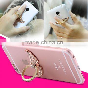 Fashion 360 Degree Metal Finger Ring Mobile Phone Smartphone Stand Holder For IPhone Samsung Smart Phone GPS MP3 Car Mount Stand photo-2