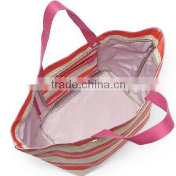 Ladies Womens Polyester Tote Bags Hand Bags Shoppiing Shoulder Bag photo-2