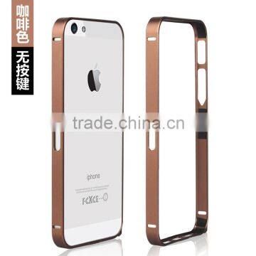 China Factory Wholesale Aluminum Metal Bumper Cover Case for iPhone 5s