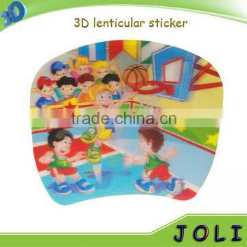 wholesale pp polypropylene 2d lenticular sticker