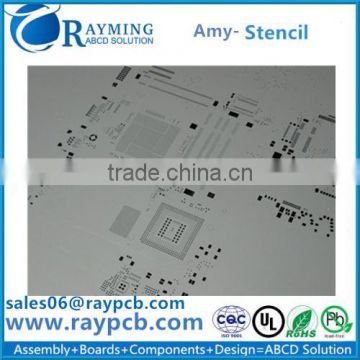 Security alarm pcb electronic alarm clock pcb design stencil