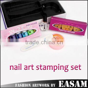 Hot nail art stamping set