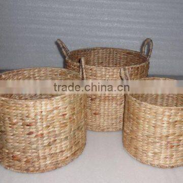 SS15 Basket With Handle For Storage and Home Decor