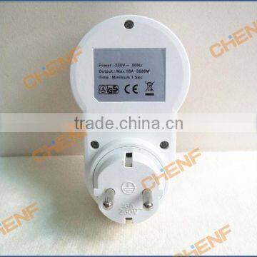 Newest 16A/230V 24 Hours Programmable Timer Socket photo-3
