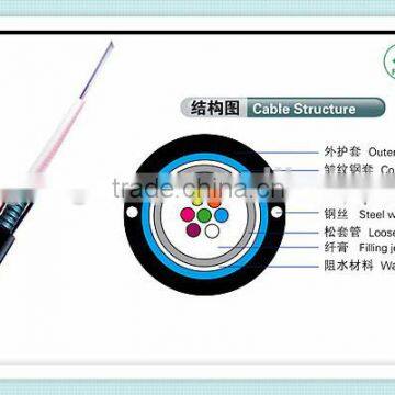 2015 Hot sell outdoor loose tube fiber optical cable GYXTW